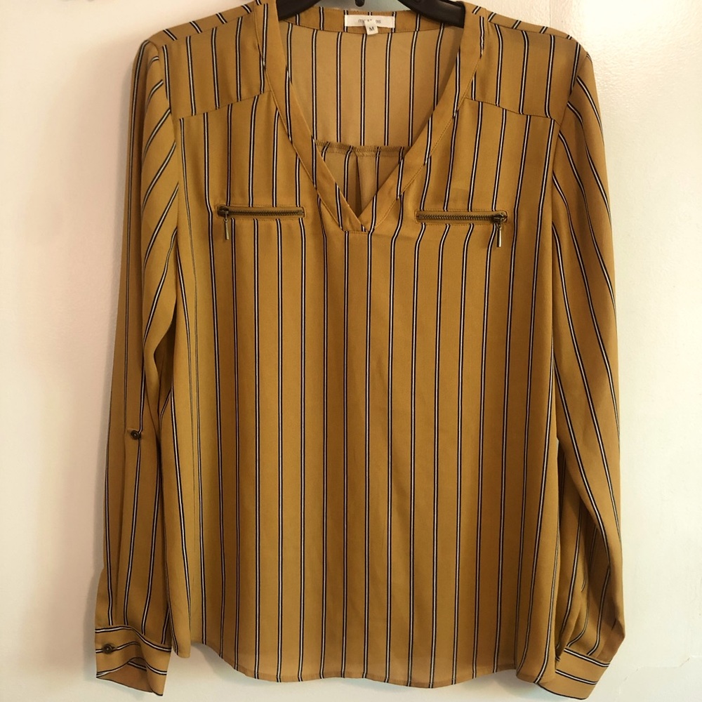 Maurices Long Sleeve Blouse